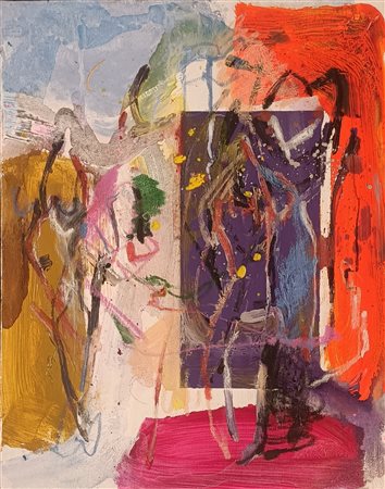 MOISO GIORGIO Cairo Montenotte (Savona) 1942 Ricerca 2010 Olio su tela...