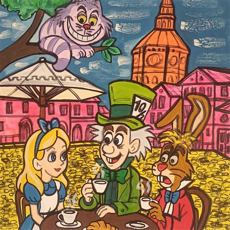 BORIOLI MATTEO DOMENICO Pavia (Pv) 1980 Senza titolo Acrilico su tela...