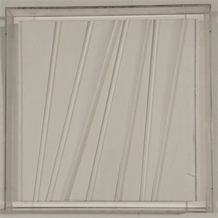 LUGGI GINO Teramo (Te) 1935 TLR-7 1989 Acrilico su carta su legno 50,00x50,00...