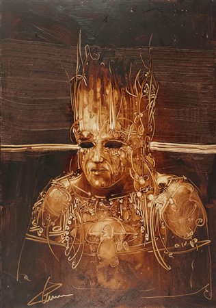 CUMAN FABIO Varese (VA) 1972 L armata delle cenere 2011 Olio su tela...