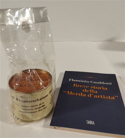 MANZONI PIERO Soncino (Cr) 1933 Merda d'artista Scatoletta in metallo...