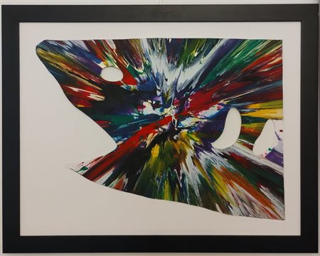 HIRST DAMIEN Bristol (Inghilterra) 1965 Senza Titolo 2009 Olio su cartoncino...