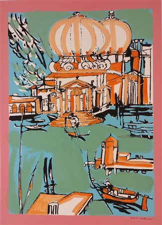 BRINDISI REMO Roma (Roma) 1918 Senza Titolo Retouchè su carta 70,00x50,00...