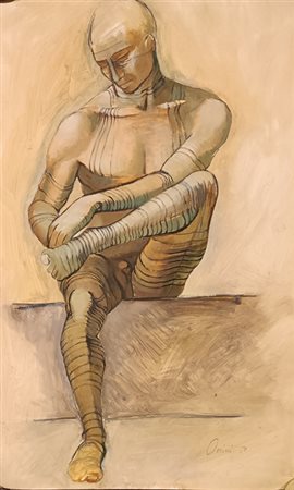 FIRMA INDECIFRATA N.D. ( -) 1900 Senza titolo 1970 Mista su carta...