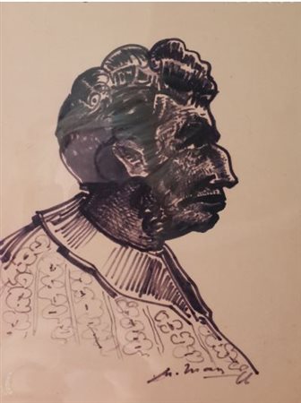 SCHATZ MANUEL ISIDOROVICH Russia (RU) 1916 Senza titolo 1966 Disegno...