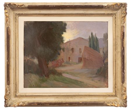Giovanni Melarangelo - "Vecchio cascinale"