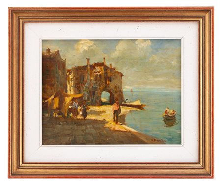 Attilio Achille Bozzato - "Nell'estuario"