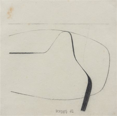 ARTURO BONFANTI Senza titolo, 1962