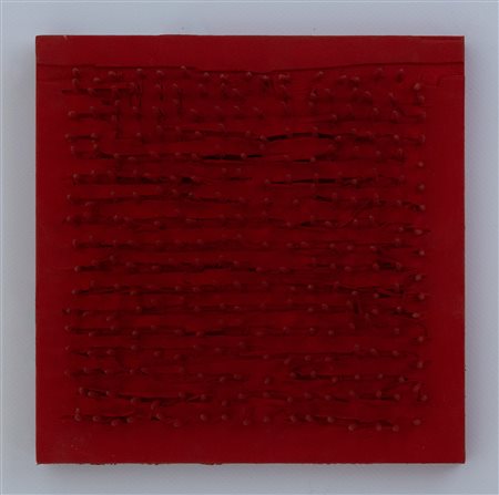 BERNARD AUBERTIN Tableau clous, 1970