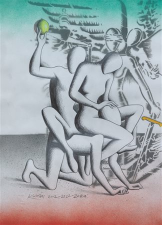 MARK KOSTABI The means justifies the end of whatever gets us there