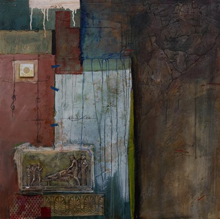 COSIMO ANDRISANO Interno con cura, 2002