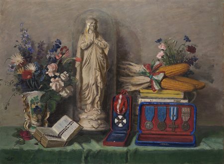 Alberto Salietti (Ravenna 1892 - Chiavari 1961) - "La grazia e il valore"...