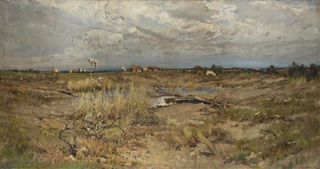 Carlo Fossati (Monza 1863 - Rio de Janeiro (Brasile) 1894) - "Litorale...