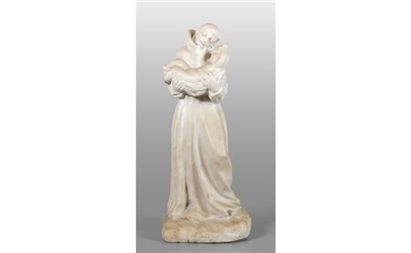 Sant'Antonio con in braccio il Bambino, scultura 