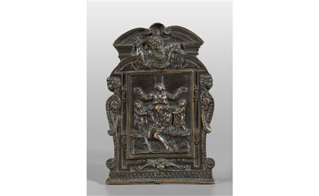 Deposizione, pace in bronzo, Padova 