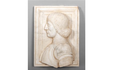 Profilo di Costanzo Sforza signore di Pesaro, 