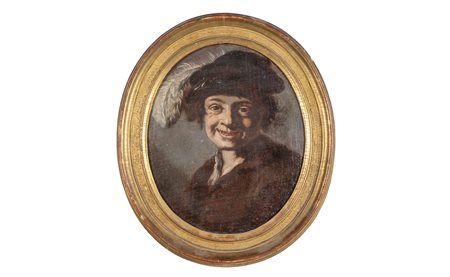 Scuola lombarda sec. XVIII "Ragazzo con berretto" 