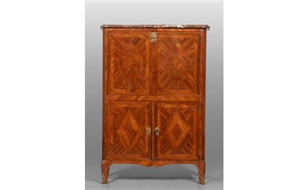 Piccolo secretaire Luigi XV lastronato in 