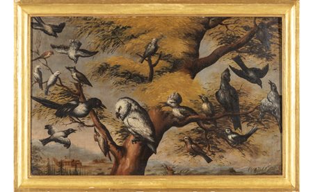 Scuola fiamminga sec.XVIII "Concerto di 