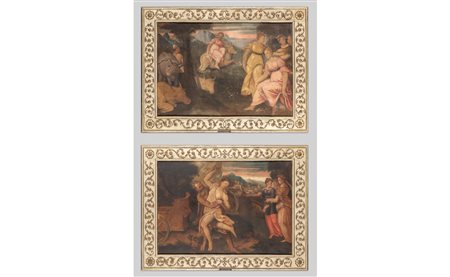 Scuola bolognese sec.XVI/XVII "Ratto di 