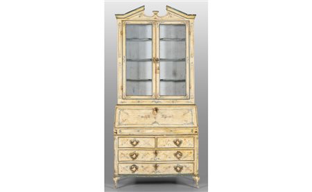 Mobile a doppio corpo in legno laccato in 