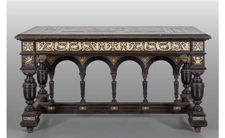 Ferdiando Pogliani (1832-1899)<br>Tavolo da 