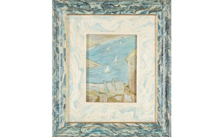 ANGELO BALBI (1872-1939) <br>Sturla<br>olio su 