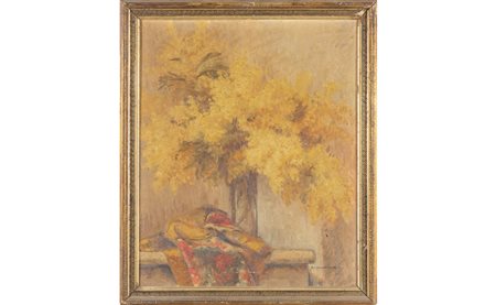 GARNIER PIERRE (1928-) <br>Mimose<br>olio   cm. 