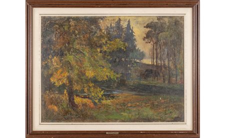 AGAZZI CARLO PAOLO (1870-1922) <br>Parco 