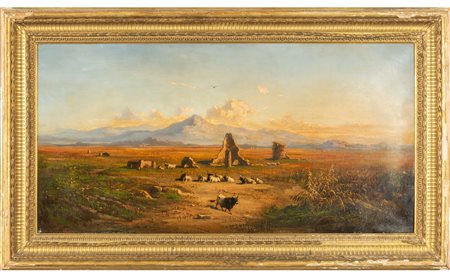 Scuola romana sec.XIX<br>Campagna 