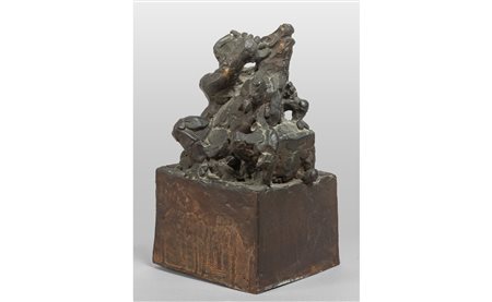 LORENZO GARAVENTA (1913-1999) <br>Lotta con i 