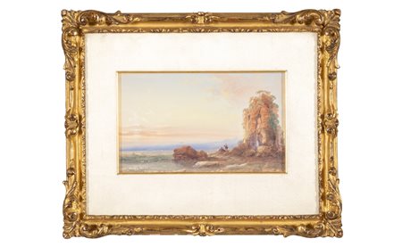 CARLO BOSSOLI (1815-1884) <br>Tomba di Cicerone a 