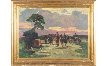 RENATO NATALI (1883-1979) <br>Caccia alla 