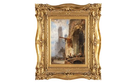 CARLO BOSSOLI (1815-1884) <br>La cattedrale di 