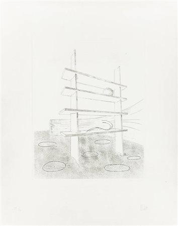 FAUSTO MELOTTI<BR>Rovereto (TN) 1901 - 1986 Milano<BR>"Senza titolo"