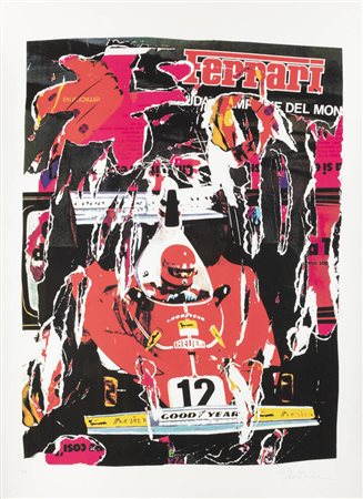 MIMMO ROTELLA<BR>Catanzaro 1918 - 2006 Milano<BR>"Ferrari"