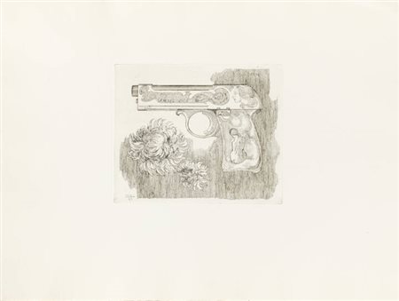 ITALO CREMONA<BR>Cozzo Lomellina (PV) 1905 - 1979 Torino<BR>"Automatica francese", 1969