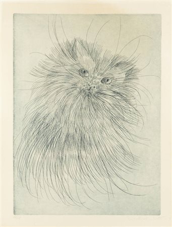 ENRICO COLOMBOTTO ROSSO<BR>Torino 1925 - 2013 Casale Monferrato (AL)<BR>"Gatto"