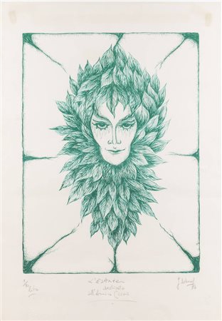 GUIDO DE BONIS<BR>Torino 1931 - 2009<BR>"L'Estate" 1978