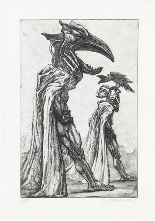 MARCEL CHIRNOAGA<BR>Busteni (Romania) 1930 - 2008<BR>"Senza titolo"