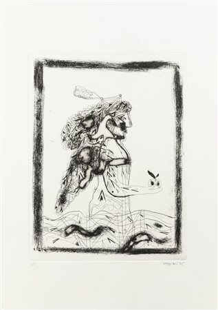 GUSTAVO FOPPIANI<BR>Udine (UD) 1925 - 1986 Piacenza<BR>"Senza titolo", 1975