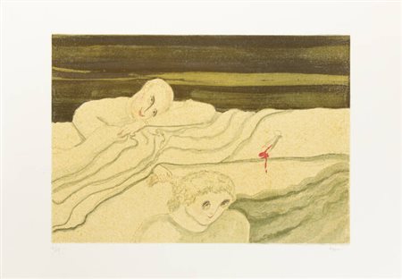 GUSTAVO FOPPIANI<BR>Udine (UD) 1925 - 1986 Piacenza<BR>"Senza titolo"