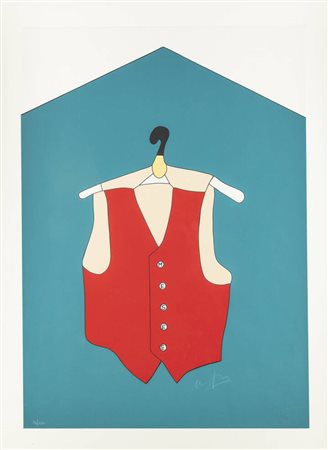 UGO NESPOLO<BR>Mosso Santa Maria (VC) 1941<BR>"Senza titolo"