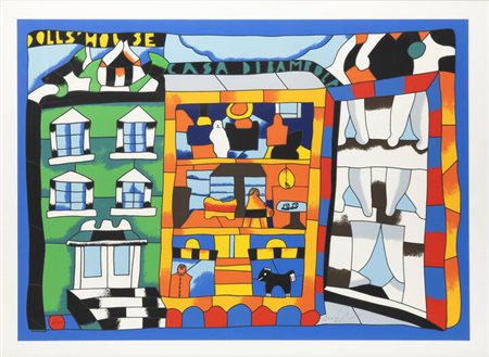 UGO NESPOLO<BR>Mosso Santa Maria (VC) 1941<BR>"Senza titolo"