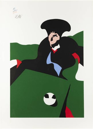 PAOLO DE POLI<BR>Padova 1905 -1996<BR>"La sfera bianca"