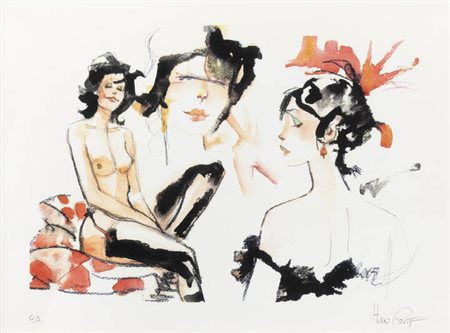 HUGO PRATT<BR>Rimini 1927 - 1995 Losanna (Svizzera)<BR>"Senza titolo"