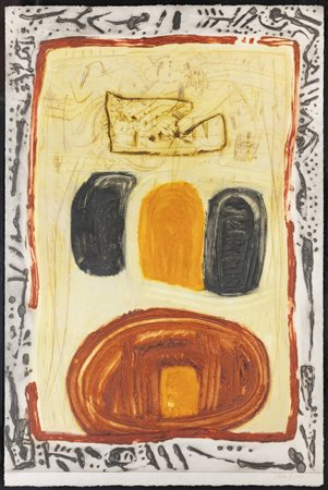 MEDHAT SHAFIK<BR>El Badari (Egitto) 1956<BR>"Senza titolo"