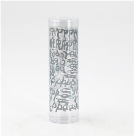 CARLA ACCARDI (1924-2014) - Senza Titolo (Rotolo nero)