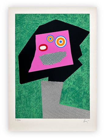 ENRICO BAJ (1927-2003) - Personaggio, 1969

