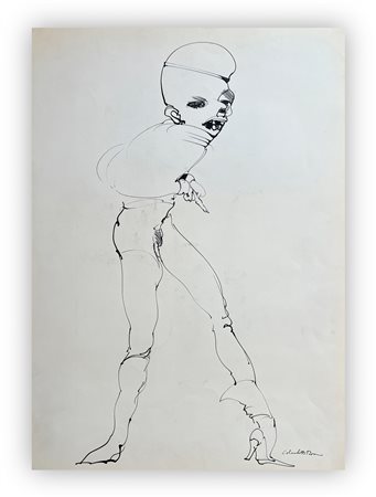 ENRICO COLOMBOTTO ROSSO (1925-2013) - Senza Titolo